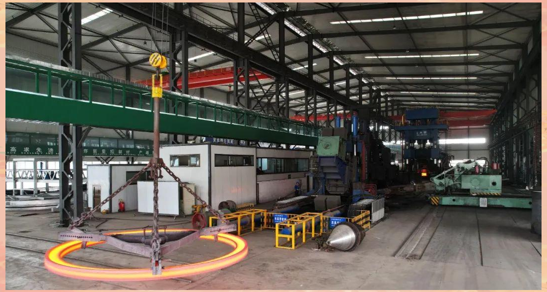 Forged flange ready for export